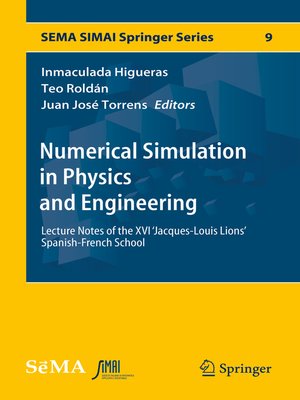 cover image of Numerical Simulation in Physics and Engineering
